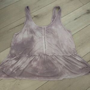American Eagle Tie Dye Purple Tank